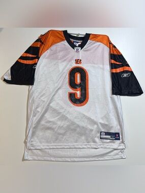 Cincinnati Bengals Carson Palmer #9 Reebok NFL men’s jersey Sz XL